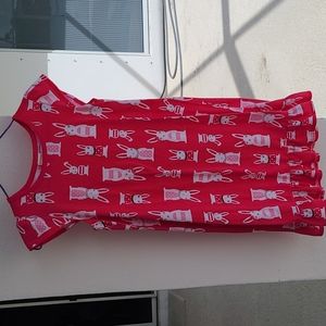 Gymboree Bunny pjs  Medium 7-8